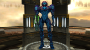 Samus' PED unit after becoming 75% corrupted.