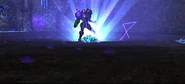 Samus's suit becomes empowered with pure Phazon.