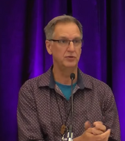 Parker at TFcon Toronto in 2023.