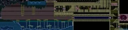 A segment of the Wrecked ship in Super Metroid. Note the near-identical corridor and the entrance facing the same lake.