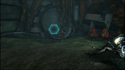 MP2 Samus enters Torvus Bog