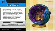 SSB4WiiUTrophyKingKihunter.png (908 KB) Super Smash Bros. for Wii U Trophy.