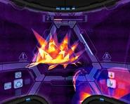 Heat signature of a contained Zoomer.