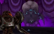 Chykka.png (287 KB) Samus faces the Chykka in her Dark Suit.