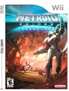 An unused concept for the cover of Metroid Prime 3: Corruption.