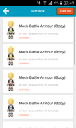 Miitomo Mech Battle Armour (Body)