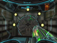 Multi-Lock Blast Shield, which is colored yellow on the Metroid Prime 3: Corruption map
