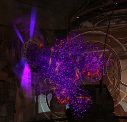 Черный туман вселяется в .