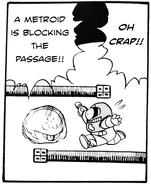 A brief appearance of the room in Victory Techniques for Metroid.