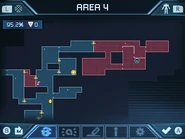 Area 4 Map.jpg (49 KB) Superheated rooms on the Area 4 map in Samus Returns, which are marked in red