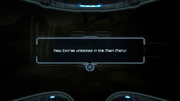 New Extras unlocked message