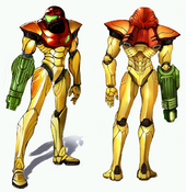 Samus Aran (Metroid Prime) Concept Art 01