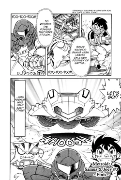 Самус и Джоуи отправляются к новым приключениям.