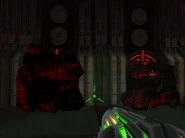 Stairwell Lava plates.png (3.54 MB) The two Energy Cell ports blocked by meltable debris.