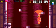 Técnica cometa en Tourian en Metroid: Zero Mission.