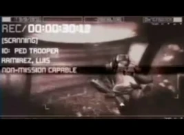 El cadáver de Ramirez encontrado gracias a un robot de vigilancia.