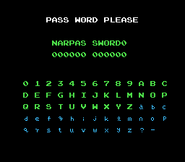 Password Screen (NES)