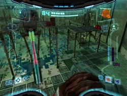  смотрит сверху на Храм Святилища.