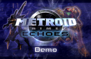 A Dark Pirate Commando seen at the start-up screen of Metroid Prime 2: Echoes Bonus Disc.