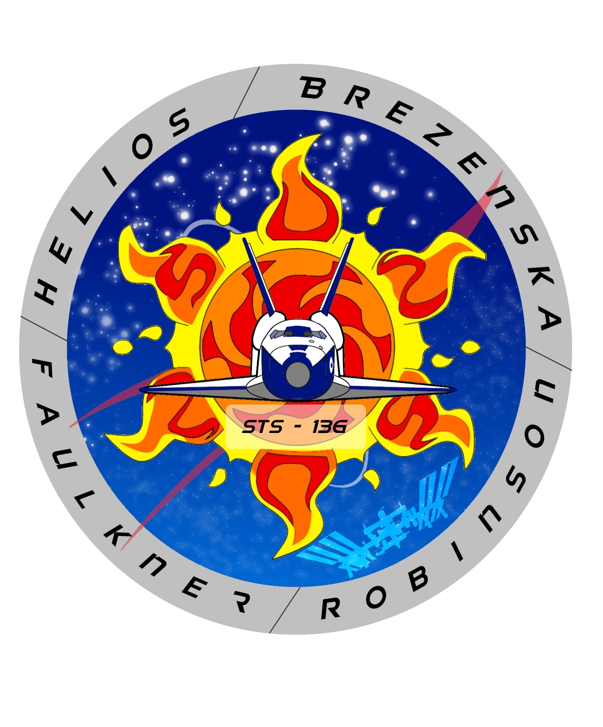 Atlantis II mission badge