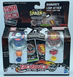 Barnard's Loop Attack 2-Pack | Metal Fight Beyblade Wiki | Fandom