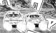 The Exige overtaking Fujin's GT3 (Chapter 088)