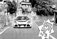 The Exige during its qualification run for Round 3 (Chapter 099)