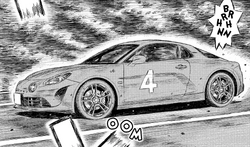 Kouki Sawatari's Alpine A110 | MF Ghost Wiki | Fandom