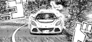 The Exige during its qualification run for Round 2 (Chapter 054)