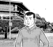 Mr. Sakurano's first appearence in Chapter 215