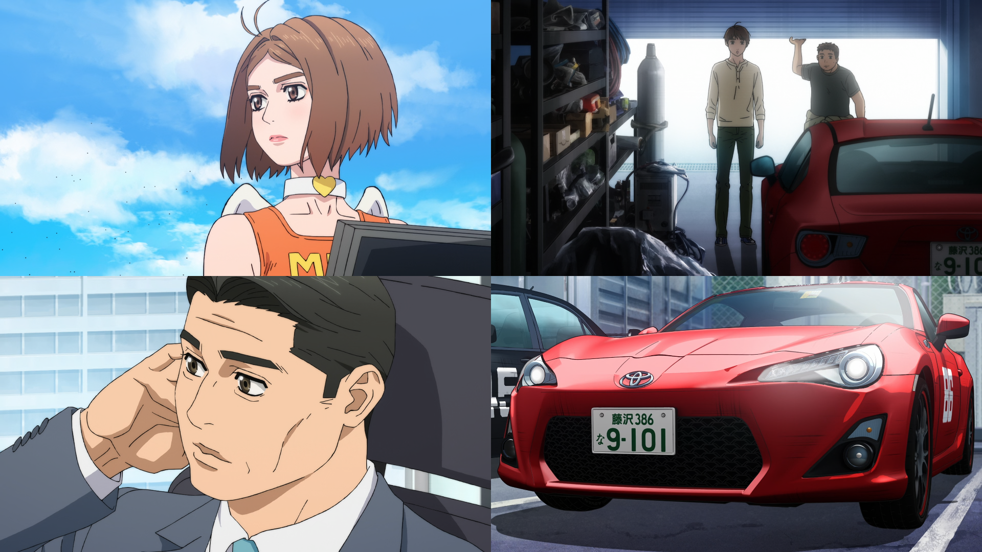 Initial D Sequel MF Ghost Anime Coming 2023, Main Character Drives