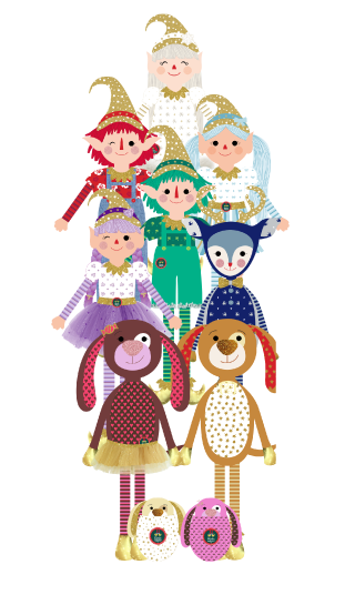 Peluches duendes magicos hotsell