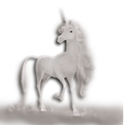 Nebel Einhorn Bild