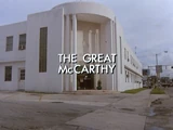 The Great McCarthy