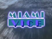 The new colors of the Miami Vice logo.