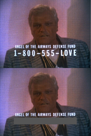 Call 1-800-555-LOVE (top) and the censored version (bottom, re-creation)