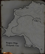 Map to Outpost Tau