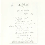 Note featured in the Michael album