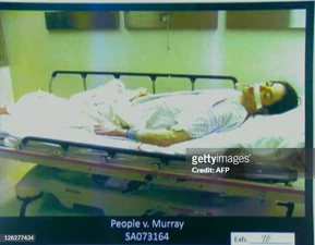 Jackson in hospital (June 25, 2009)