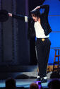 Michael performing Billie Jean (30th Anniversary Show)