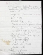 List of songs considered for Dangerous (page 1)