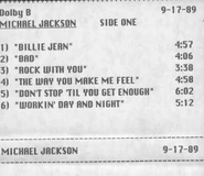 September 17, 1989 DAT #1