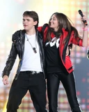 Prince with Paris Jackson with a "Thriller" jacket (Michael Forever, 2011)