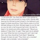 Behind the scenes of You Rock My World