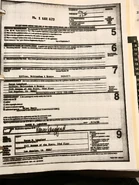 The copyright registration papers of "Throwin' Your Life Away"