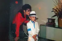 Michael Jackson with Wade Robson