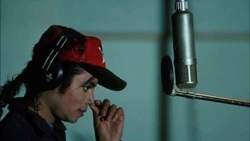 Jackson working on Dangerous.