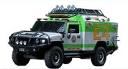 As a Hummer Rescue vehicle