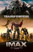 Transformers Rise of the Beasts IMAX Poster