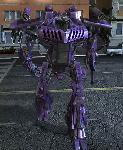 transformers the game shockwave